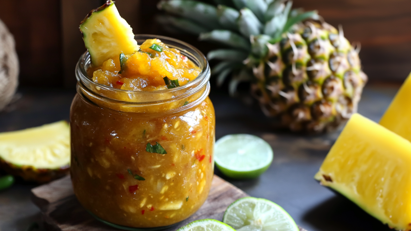 Salsa Piccante Ananas e Habanero: Esplosione di gusto tropicale!
